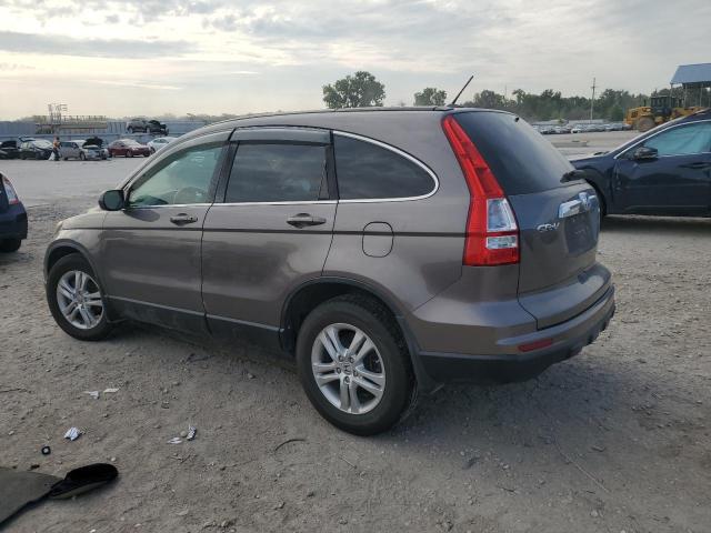5J6RE4H72BL111520 - 2011 HONDA CR-V EXL 棕色 照片 2