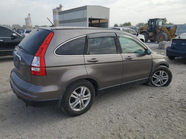 5J6RE4H72BL111520 - 2011 HONDA CR-V EXL 棕色 照片 3