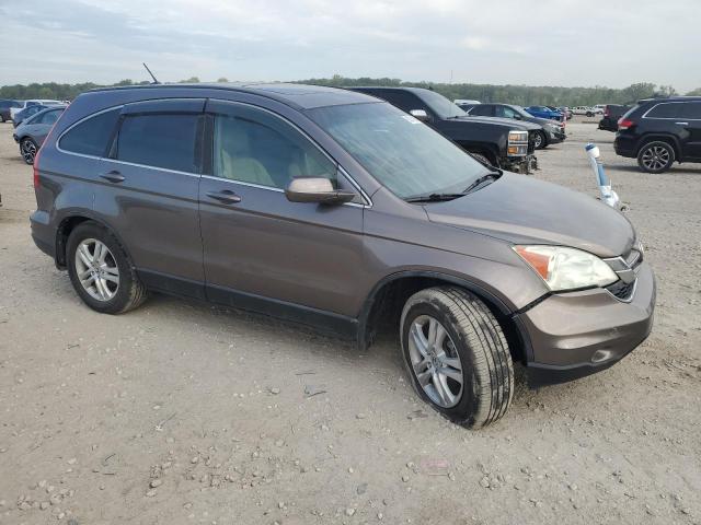 5J6RE4H72BL111520 - 2011 HONDA CR-V EXL 棕色 照片 4