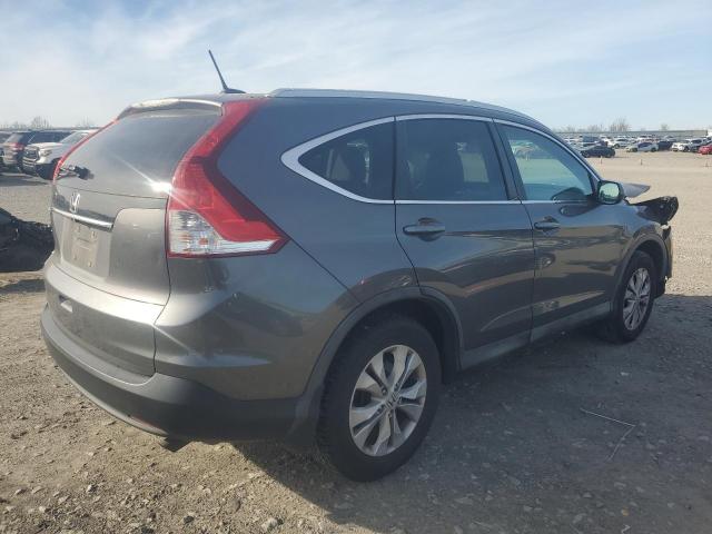 2HKRM3H7XDH521296 - 2013 HONDA CR-V EXL CHARCOAL photo 3