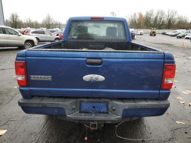 1FTKR1ED8APA31165 - 2010 FORD RANGER SUPER CAB BLUE photo 6