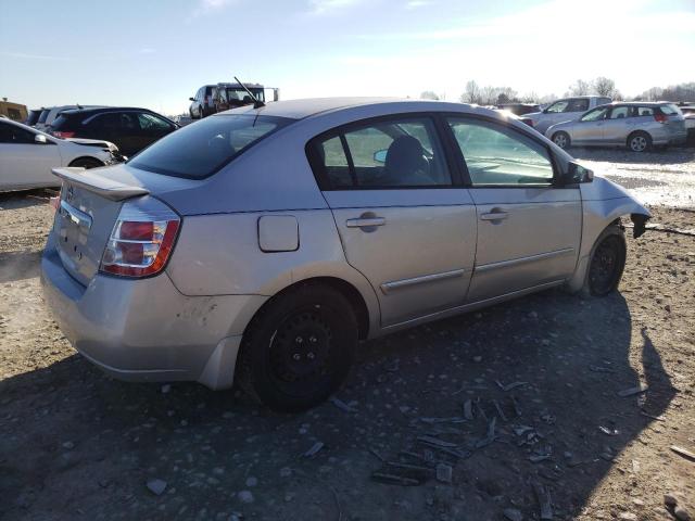 3N1AB6AP7CL712156 - 2012 NISSAN SENTRA 2.0 SILVER photo 3