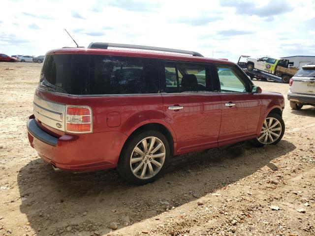 2FMGK5D87DBD27064 - 2013 FORD FLEX LIMITED RED photo 3