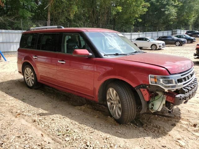 2FMGK5D87DBD27064 - 2013 FORD FLEX LIMITED RED photo 4
