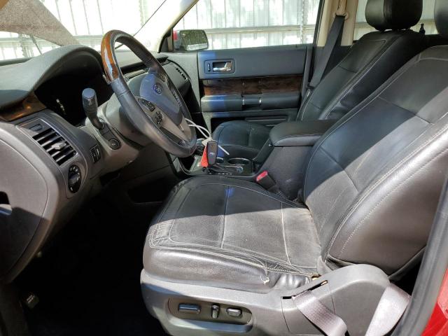 2FMGK5D87DBD27064 - 2013 FORD FLEX LIMITED RED photo 7