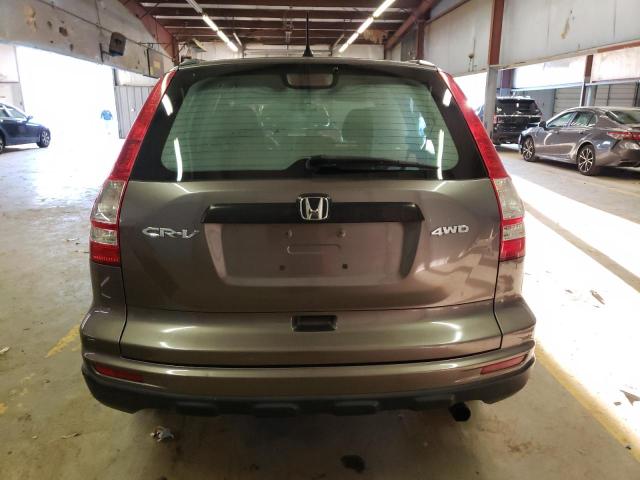 5J6RE4H31AL073581 - 2010 HONDA CR-V LX GRAY photo 6