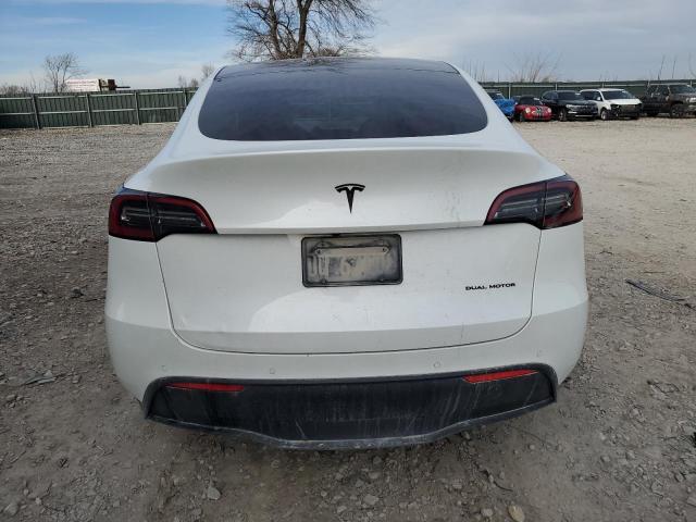 5YJYGAEE9MF143884 - 2021 TESLA MODEL Y WHITE photo 6