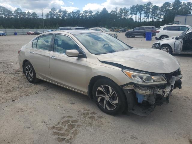 1HGCR2F30GA244544 - 2016 HONDA ACCORD LX 金色 照片 4