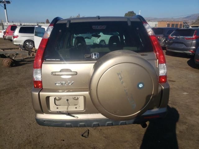 JHLRD78936C050151 - 2006 HONDA CR-V SE TAN photo 6