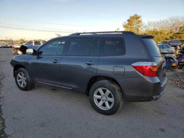 5TDZK3EH3AS004785 - 2010 TOYOTA HIGHLANDER GRAY photo 2