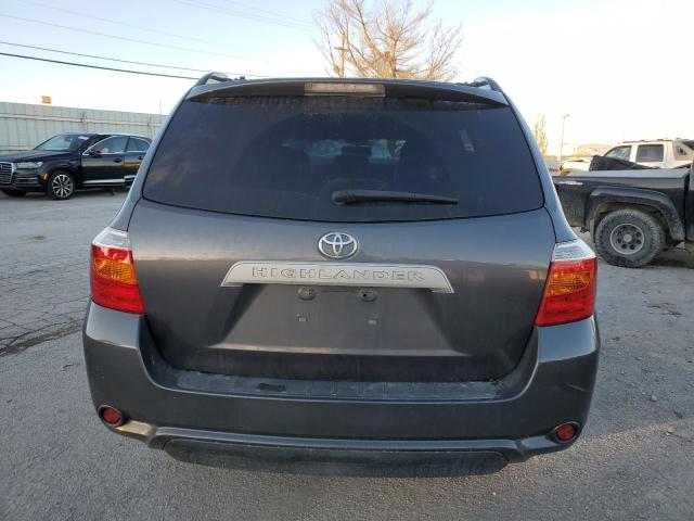 5TDZK3EH3AS004785 - 2010 TOYOTA HIGHLANDER GRAY photo 6