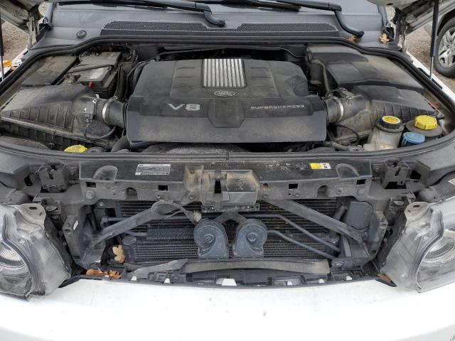 SALSP2E4XCA746118 - 2012 LAND ROVER RANGE ROVE AUTOBIOGRAPHY WHITE photo 12