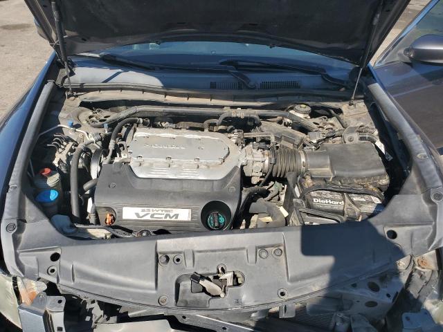 1HGCP36818A001186 - 2008 HONDA ACCORD EXL GRAY photo 11