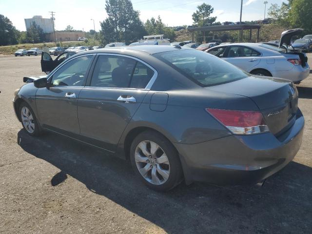 1HGCP36818A001186 - 2008 HONDA ACCORD EXL GRAY photo 2
