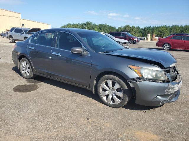 1HGCP36818A001186 - 2008 HONDA ACCORD EXL GRAY photo 4