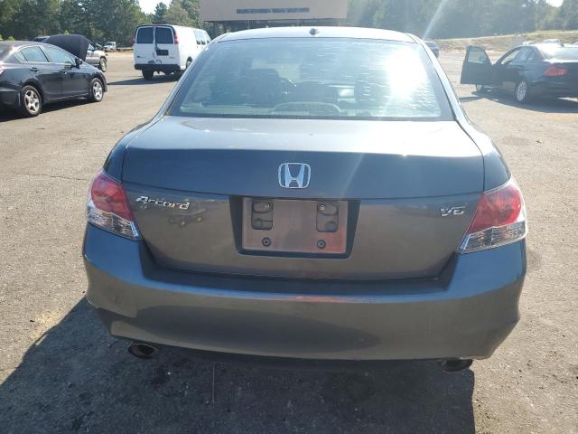 1HGCP36818A001186 - 2008 HONDA ACCORD EXL GRAY photo 6