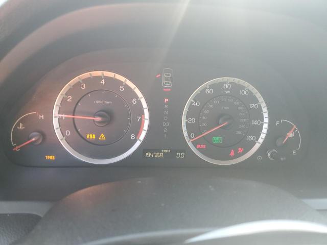 1HGCP36818A001186 - 2008 HONDA ACCORD EXL GRAY photo 9