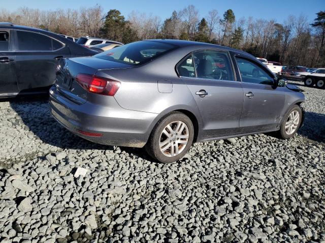 3VW2B7AJ7HM352517 - 2017 VOLKSWAGEN JETTA S GRAY photo 3