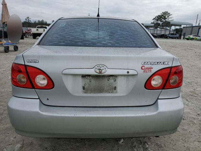 2T1BR32E77C767837 - 2007 TOYOTA COROLLA CE SILVER photo 6