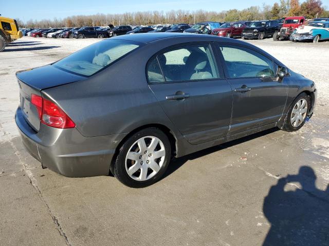 1HGFA16527L089855 - 2007 HONDA CIVIC LX GRAY photo 3