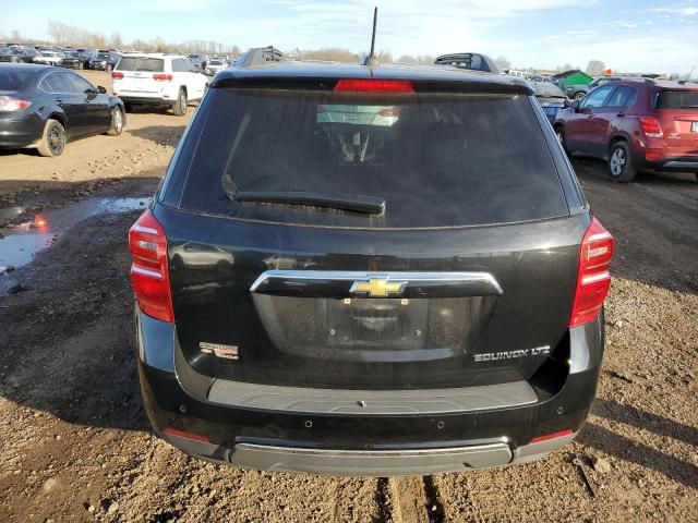 2GNALDEK1G1160164 - 2016 CHEVROLET EQUINOX LTZ BLACK photo 6