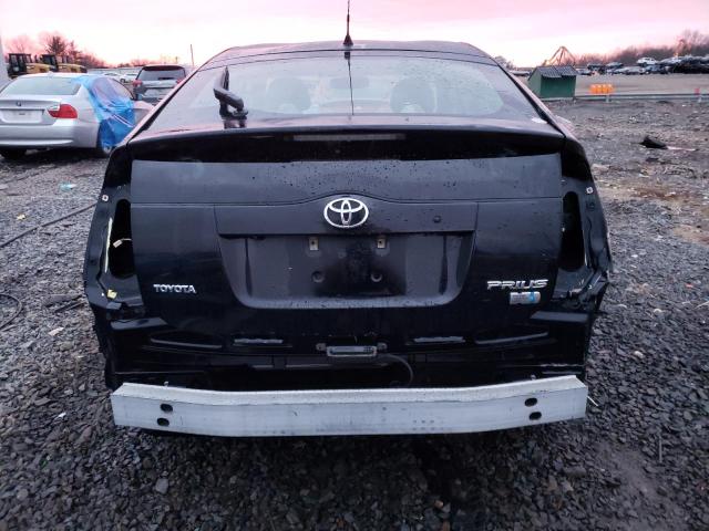 JTDKB20U883337916 - 2008 TOYOTA PRIUS BLACK photo 6