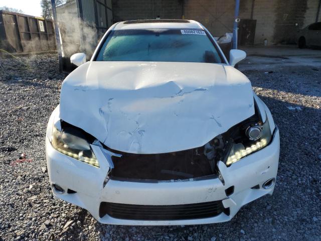 JTHBE1BL4D5019035 - 2013 LEXUS GS 350 WHITE photo 5