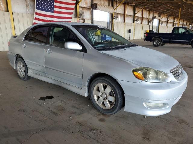 1NXBR32E47Z800758 - 2007 TOYOTA COROLLA CE SILVER photo 4