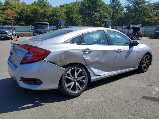 2HGFC2F83MH505513 - 2021 HONDA CIVIC SPORT SILVER photo 3