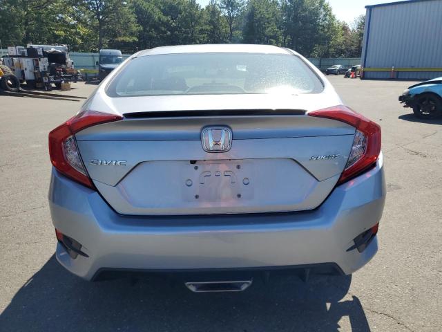 2HGFC2F83MH505513 - 2021 HONDA CIVIC SPORT SILVER photo 6