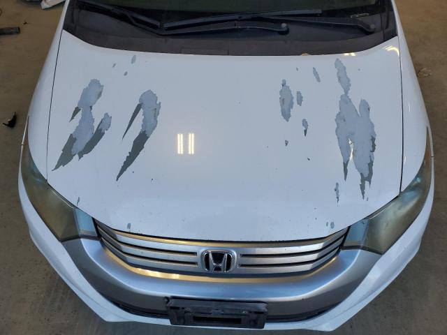 JHMZE2H73AS012928 - 2010 HONDA INSIGHT EX WHITE photo 11