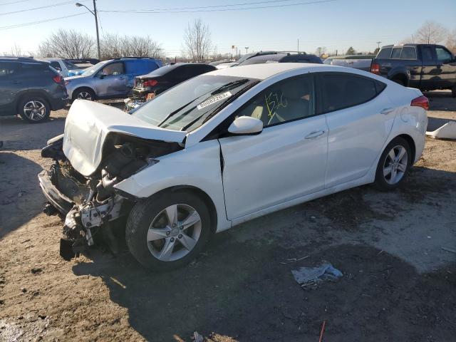 5NPDH4AE6DH441085 - 2013 HYUNDAI ELANTRA GLS WHITE photo 1