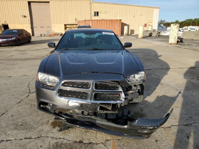 2C3CDXBG9DH638919 - 2013 DODGE CHARGER SE GRAY photo 5