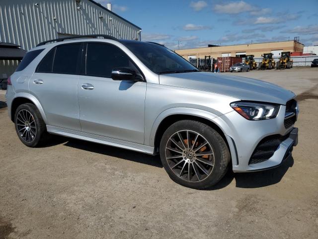 4JGFB4KB1MA370976 - 2021 MERCEDES-BENZ GLE 350 4MATIC SILVER photo 4