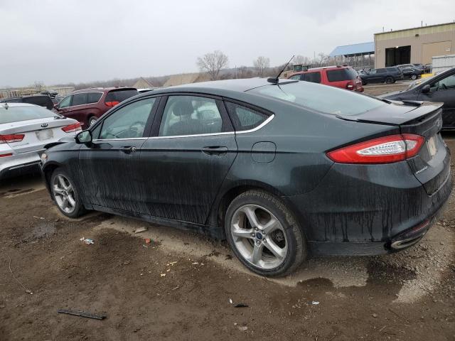 3FA6P0T96FR254598 - 2015 FORD FUSION SE GREEN photo 2