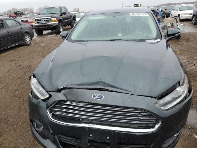 3FA6P0T96FR254598 - 2015 FORD FUSION SE GREEN photo 5