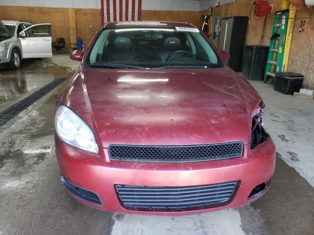 2G1WD57C391185229 - 2009 CHEVROLET IMPALA SS RED photo 5