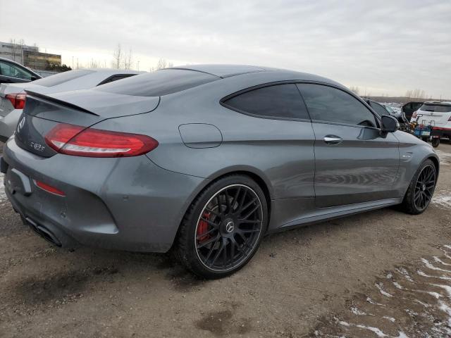 WDDWJ8HB9JF729632 - 2018 MERCEDES-BENZ C 63 AMG-S GRAY photo 3