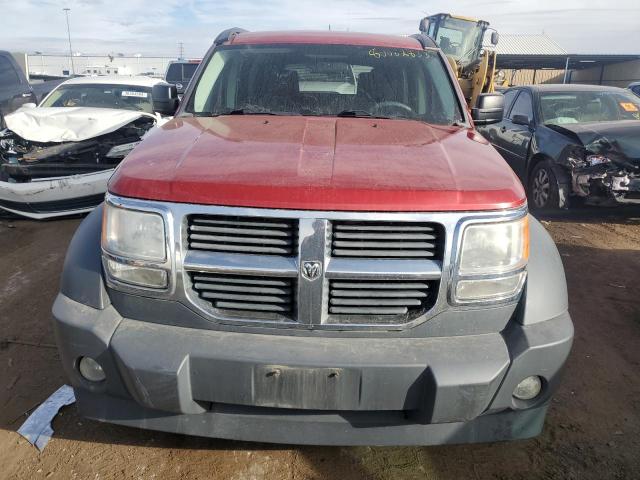 1D8GU28K37W577392 - 2007 DODGE NITRO SXT RED photo 5