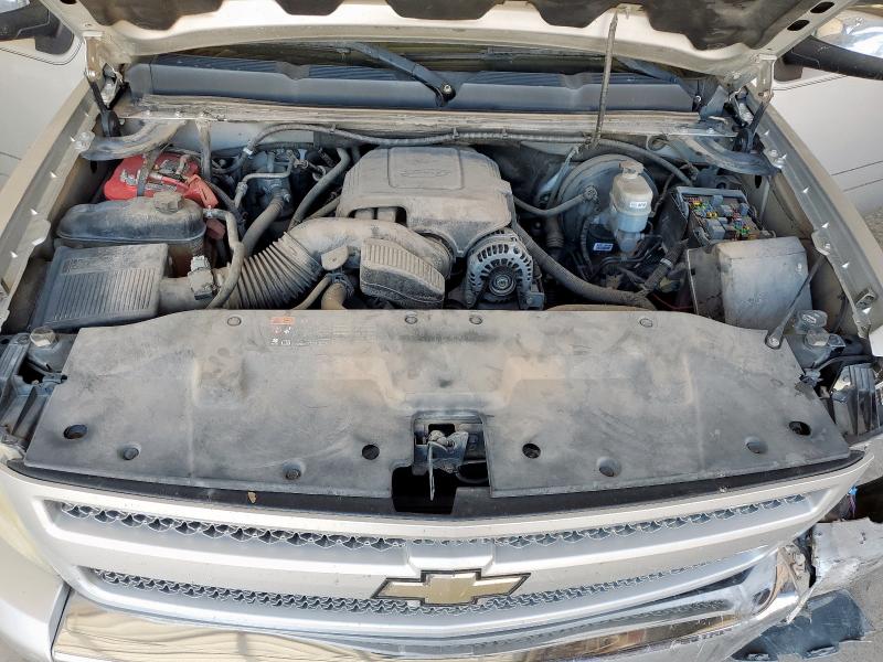 3GCPCSE07BG403854 - 2011 CHEVROLET SILVERADO C1500 LT GRAY photo 11
