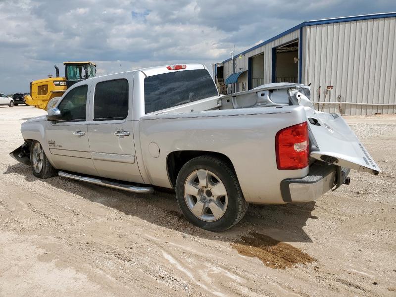 3GCPCSE07BG403854 - 2011 CHEVROLET SILVERADO C1500 LT GRAY photo 2