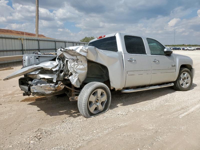 3GCPCSE07BG403854 - 2011 CHEVROLET SILVERADO C1500 LT GRAY photo 3