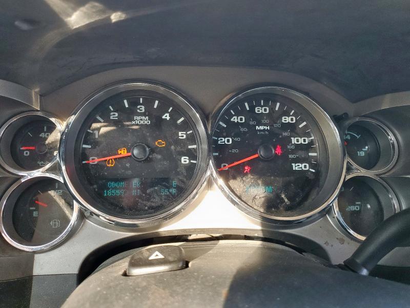 3GCPCSE07BG403854 - 2011 CHEVROLET SILVERADO C1500 LT GRAY photo 9