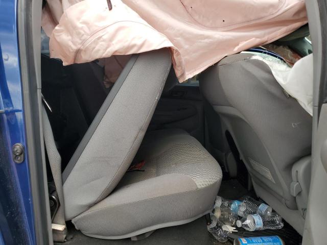 5TFLU4EN1FX137400 - 2015 TOYOTA TACOMA DOUBLE CAB BLUE photo 10