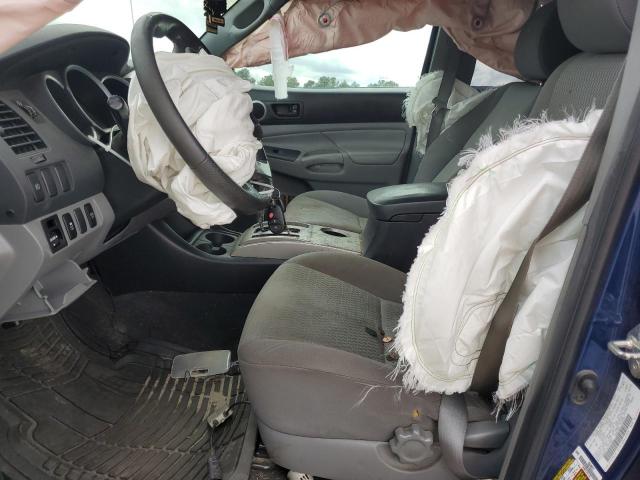 5TFLU4EN1FX137400 - 2015 TOYOTA TACOMA DOUBLE CAB BLUE photo 7