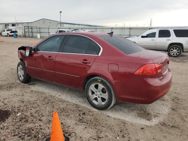 KNAGE228395296661 - 2009 KIA OPTIMA LX RED photo 2