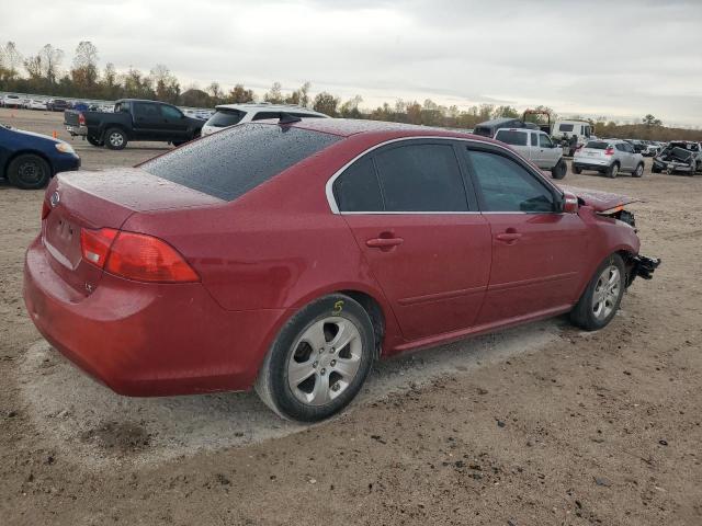 KNAGE228395296661 - 2009 KIA OPTIMA LX RED photo 3