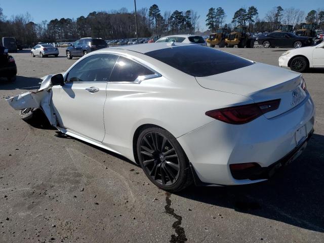 JN1EV7EKXJM341283 - 2018 INFINITI Q60 LUXE 300 WHITE photo 2