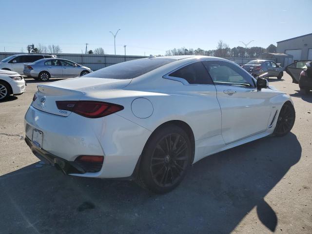 JN1EV7EKXJM341283 - 2018 INFINITI Q60 LUXE 300 WHITE photo 3