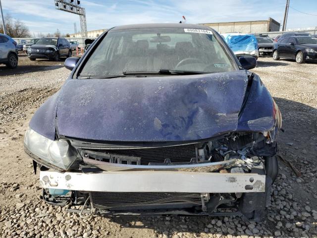 2HGFA1F65AH558353 - 2010 HONDA CIVIC LX-S BLUE photo 5